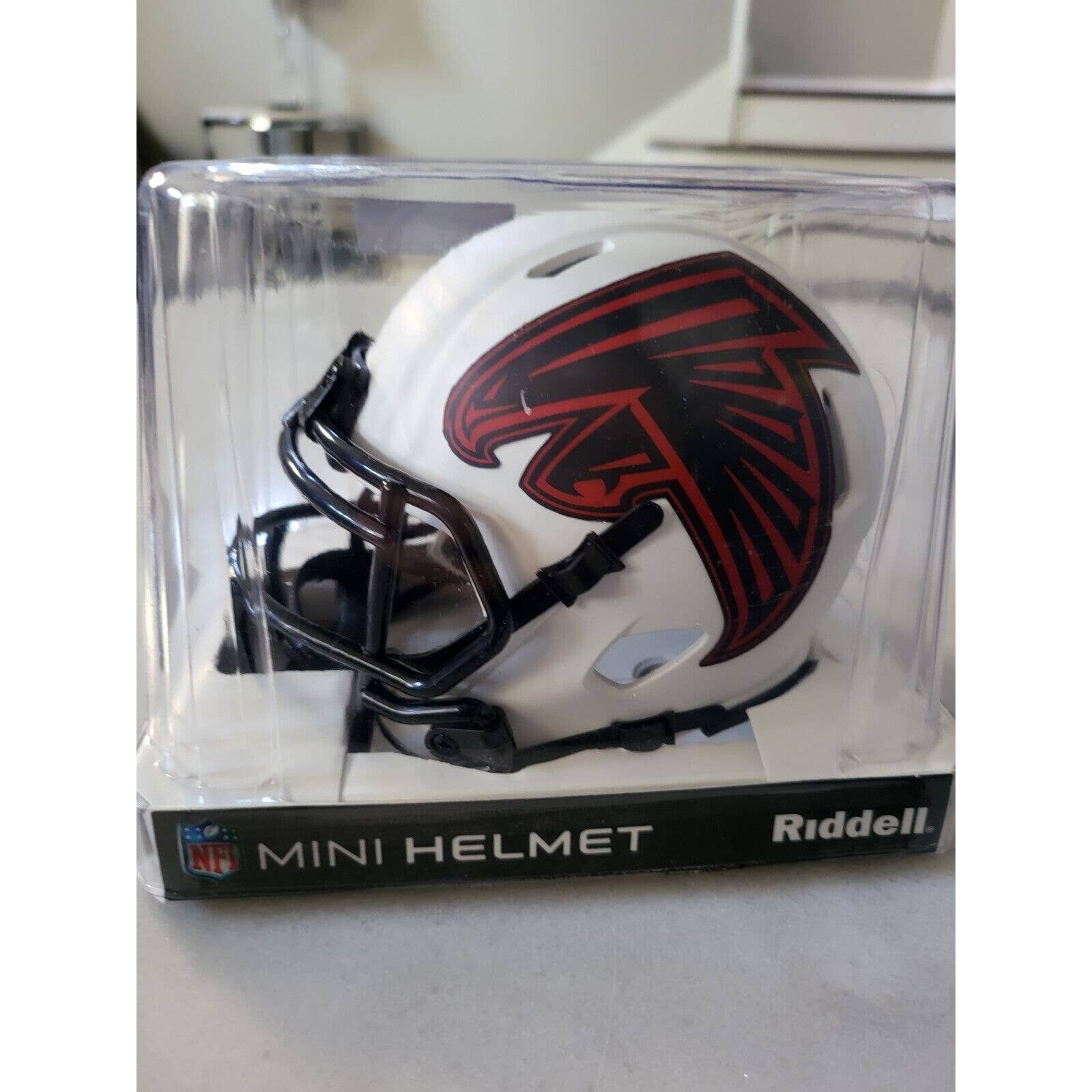 Matt Ryan Autographed/Signed Mini Helmet Beckett Atlanta Falcons Lunar Eclipse - TreasuresEvolved