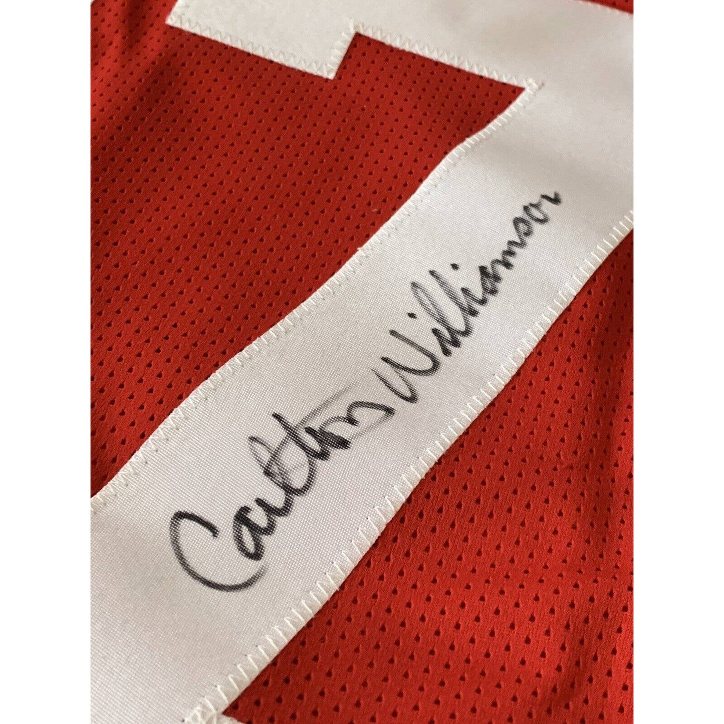 Carlton Williamson Autographed/Signed Jersey TRISTAR COA San Francisco 49ers - TreasuresEvolved