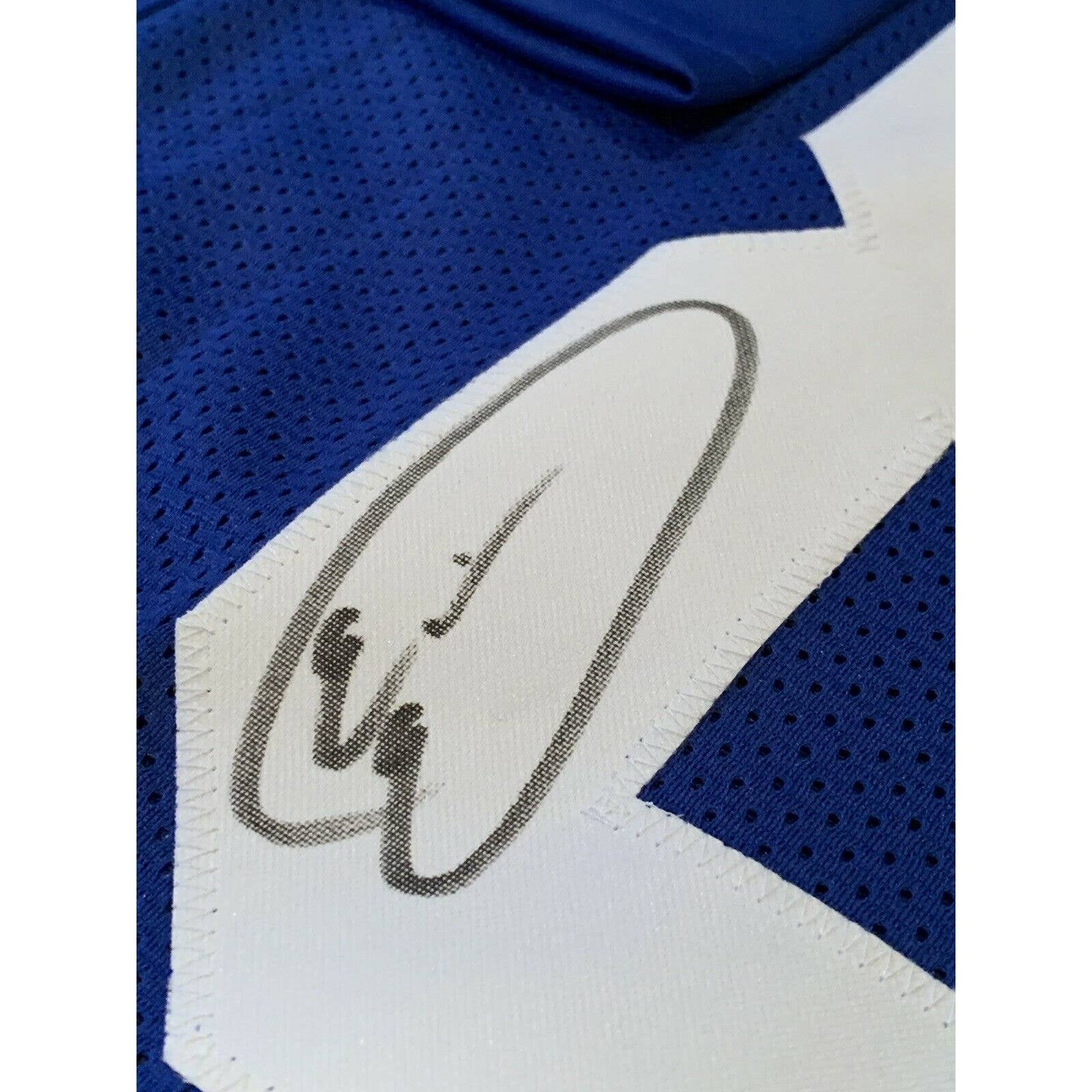 Eric Ebron Autographed/Signed Jersey Beckett COA Indianapolis Colts - TreasuresEvolved