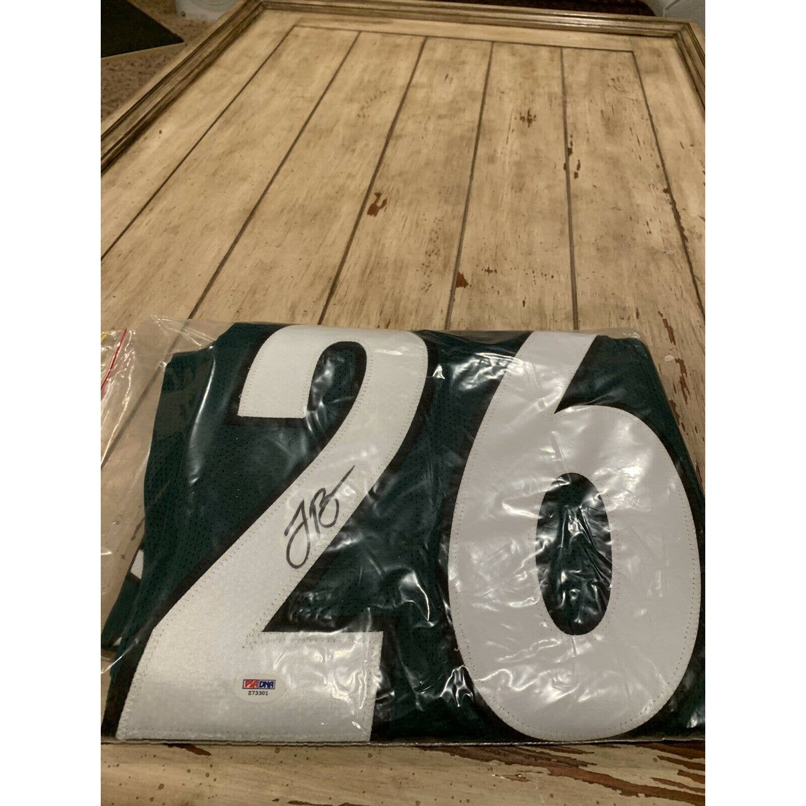 Le’Veon Bell Autographed/Signed Jersey PSA/DNA COA New York Jets Leveon - TreasuresEvolved