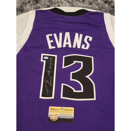 Tyreke Evans Autographed/Signed Jersey COA Sacramento Kings ROY - TreasuresEvolved