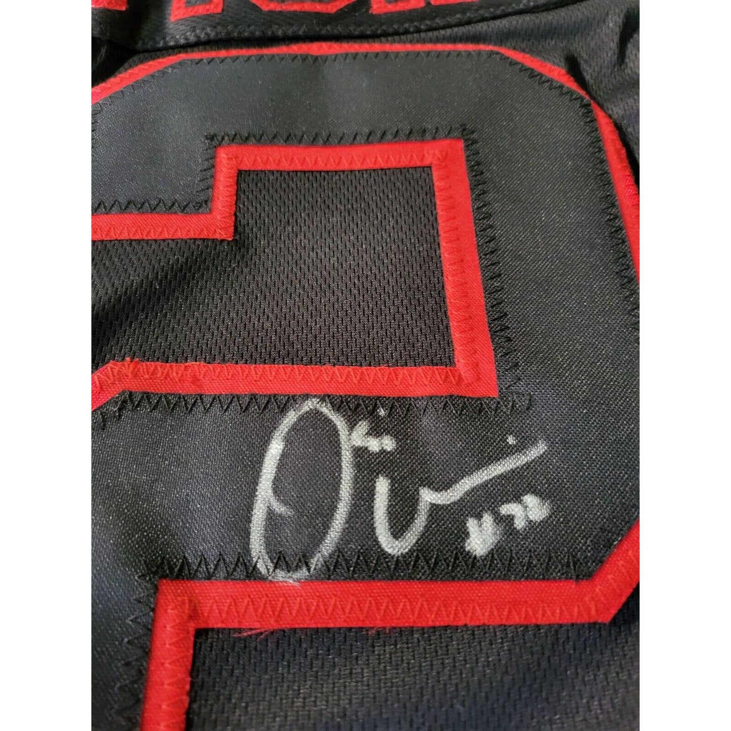 Osi Umenyiora Autographed/Signed Jersey JSA COA New York Giants - TreasuresEvolved