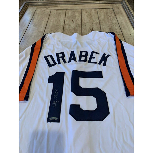 Doug Drabek Autographed/Signed Jersey TRISTAR Houston Astros - TreasuresEvolved