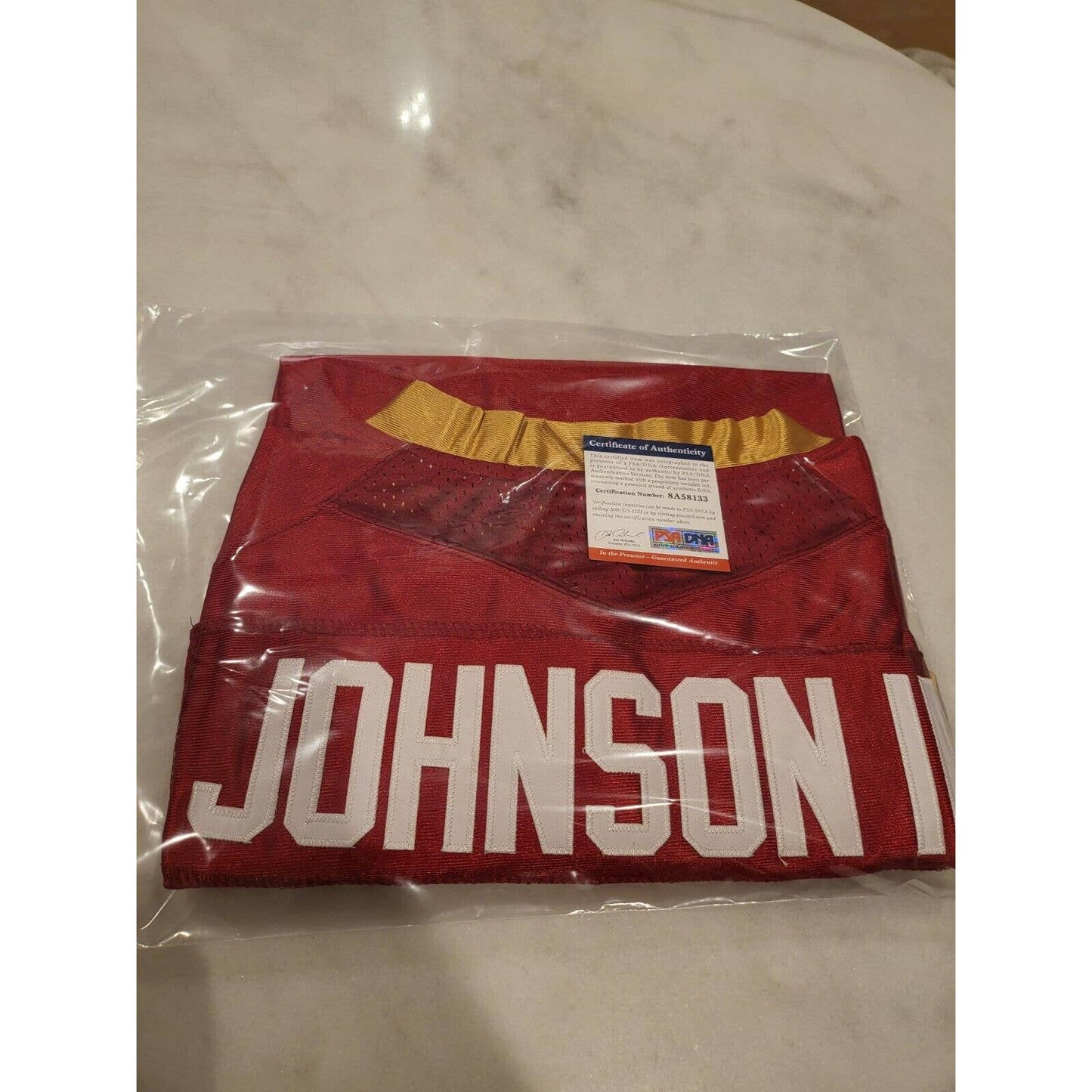 John Johnson III Autographed/Signed Jersey PSA/DNA COA Boston College Eagles - TreasuresEvolved