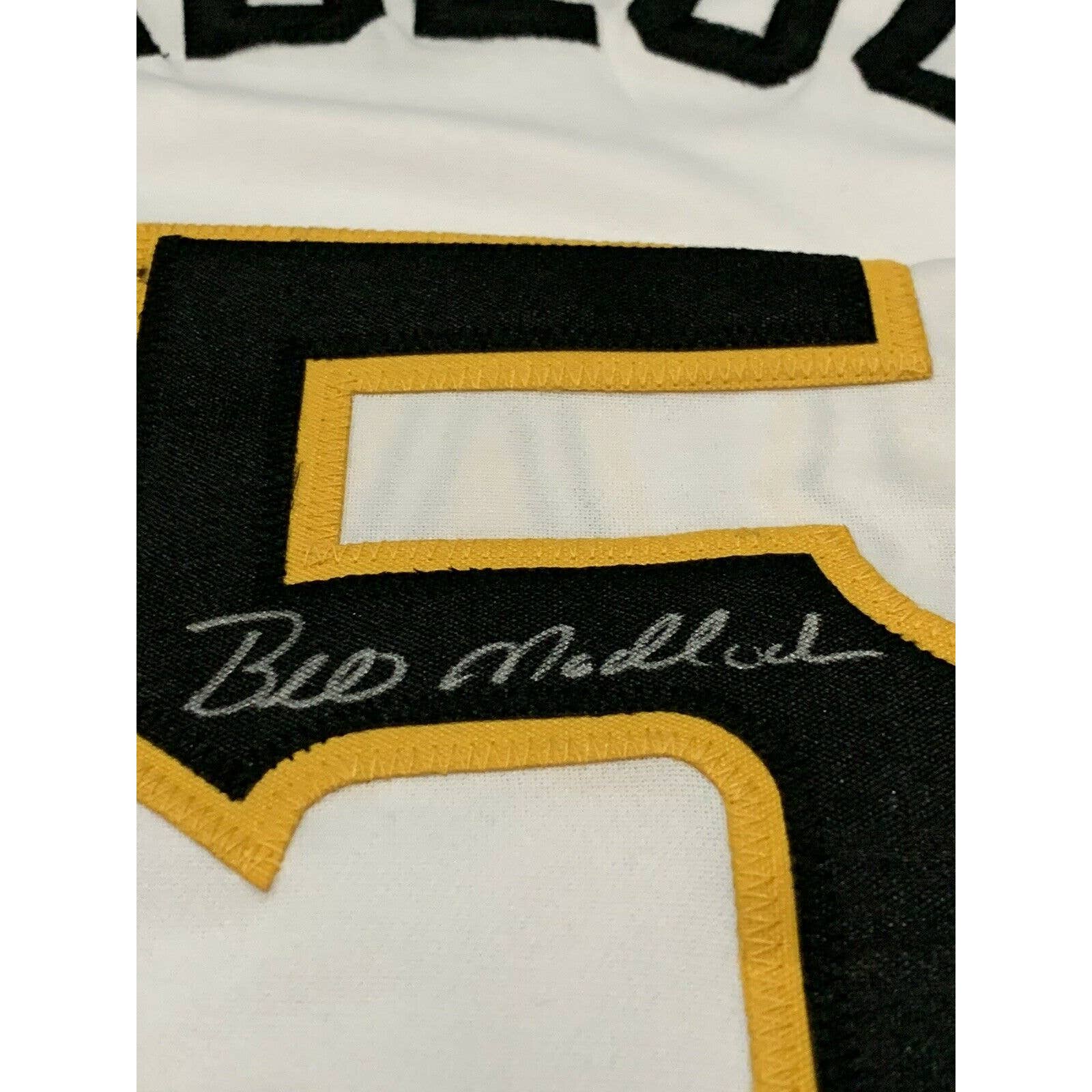 Bill Madlock Autographed/Signed Jersey JSA COA Pittsburgh Pirates - TreasuresEvolved