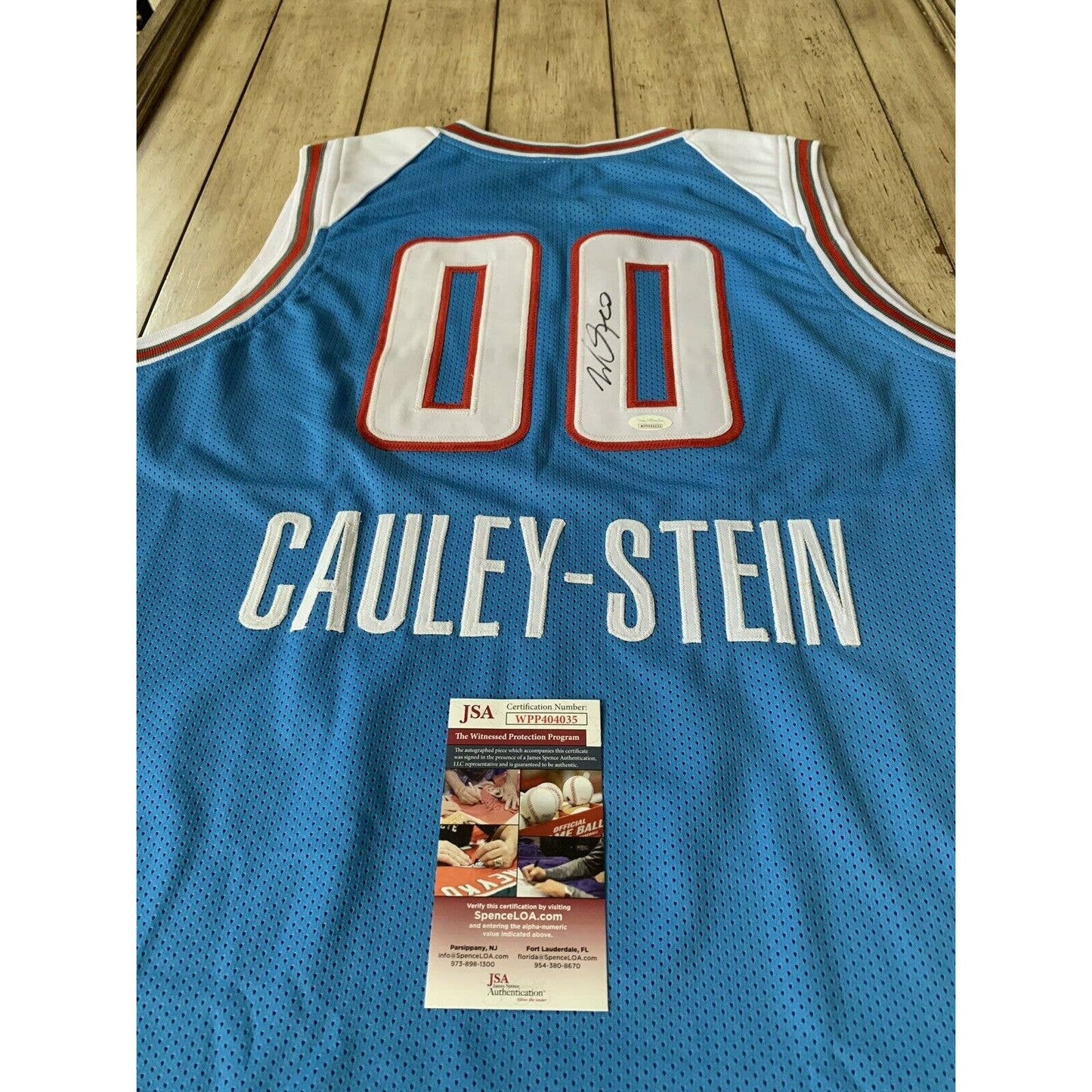 Willie Cauley-Stein Autographed/Signed Jersey JSA COA Sacramento Kings - TreasuresEvolved