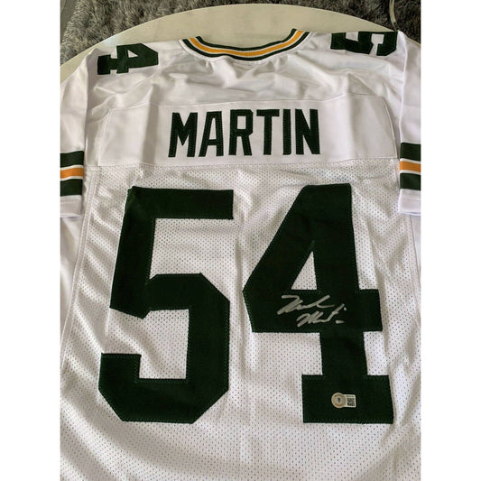 Kamal Martin Autographed/Signed Jersey Beckett Sticker Green Bay Packers - TreasuresEvolved