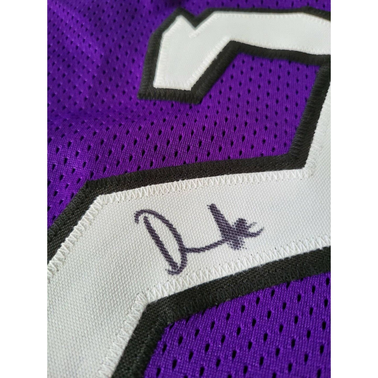 Damon Stoudamire Autographed/Signed Jersey Beckett Toronto Raptors - TreasuresEvolved