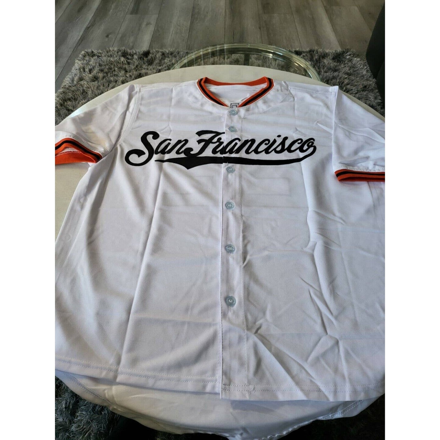 Jack Clark Autographed/Signed Jersey Beckett COA San Francisco Giants Ripper - TreasuresEvolved