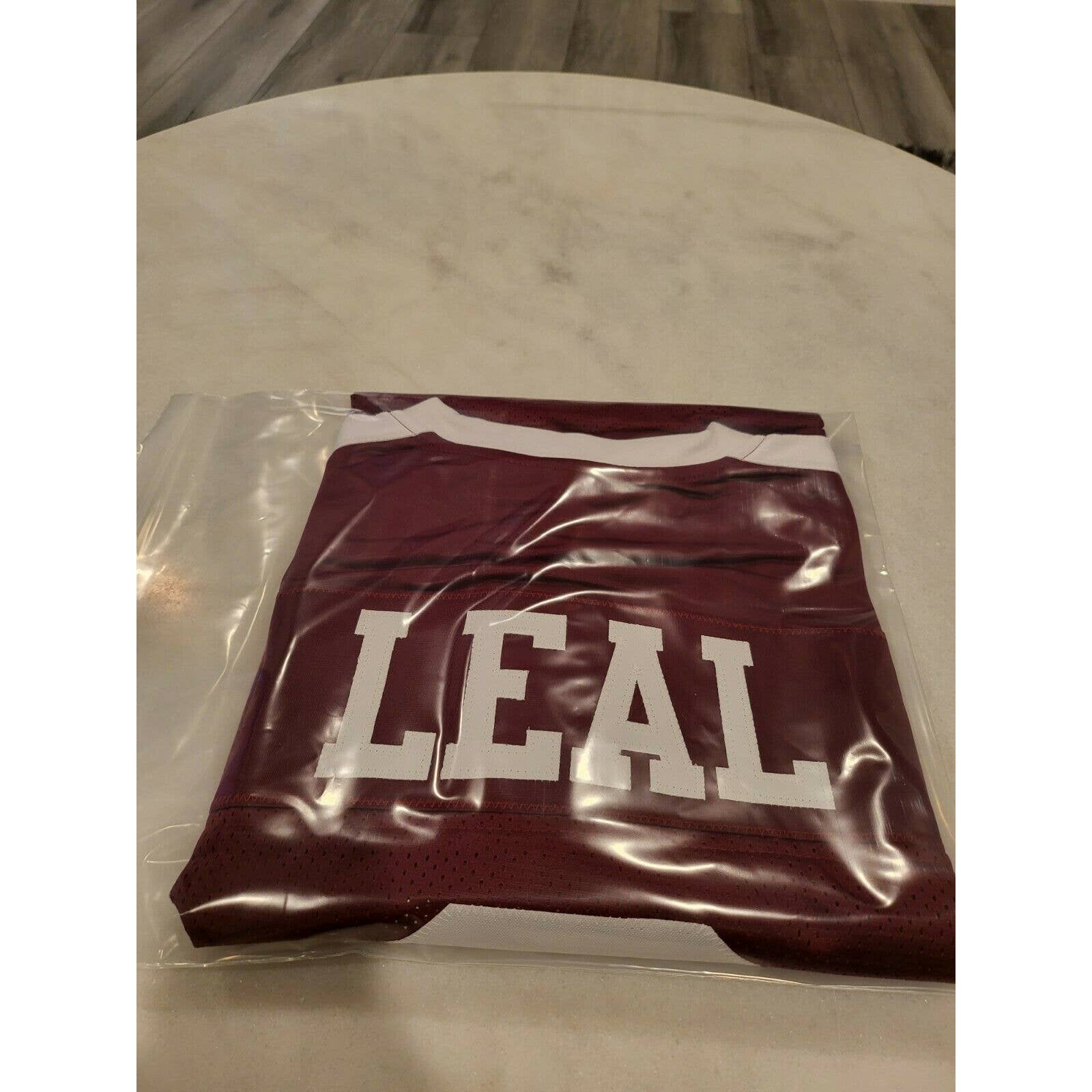 Demarvin Leal Autographed/Signed Jersey Beckett Sticker Texas A&M Aggies - TreasuresEvolved