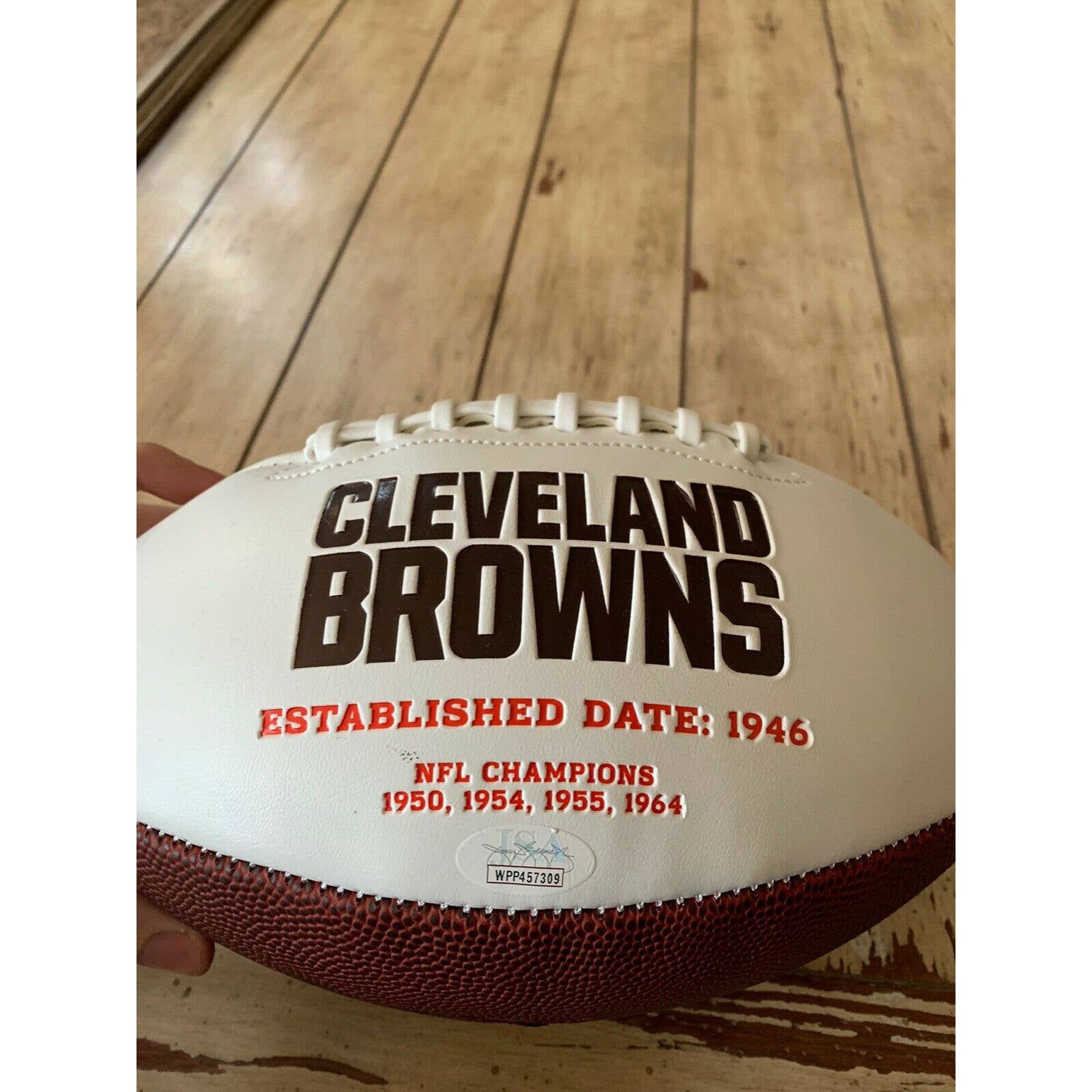 Antonio Callaway Autographed/Signed Football JSA COA Cleveland Browns - TreasuresEvolved