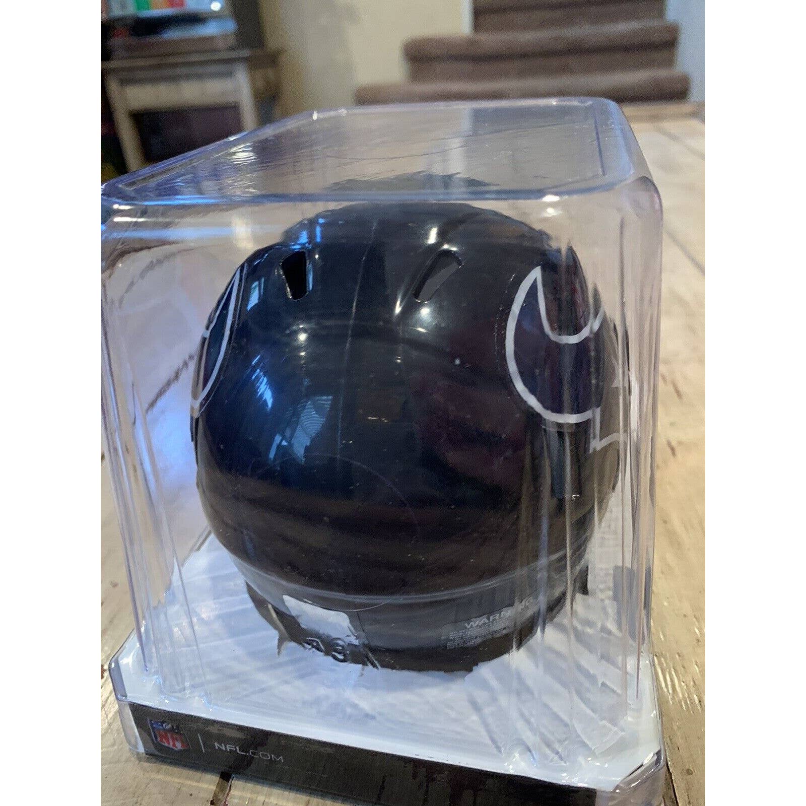 Deshaun Watson Autographed/Signed Mini Helmet Holo Houston Texans Clemson C - TreasuresEvolved