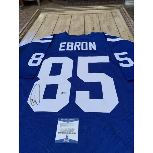 Eric Ebron Autographed/Signed Jersey Beckett COA Indianapolis Colts - TreasuresEvolved