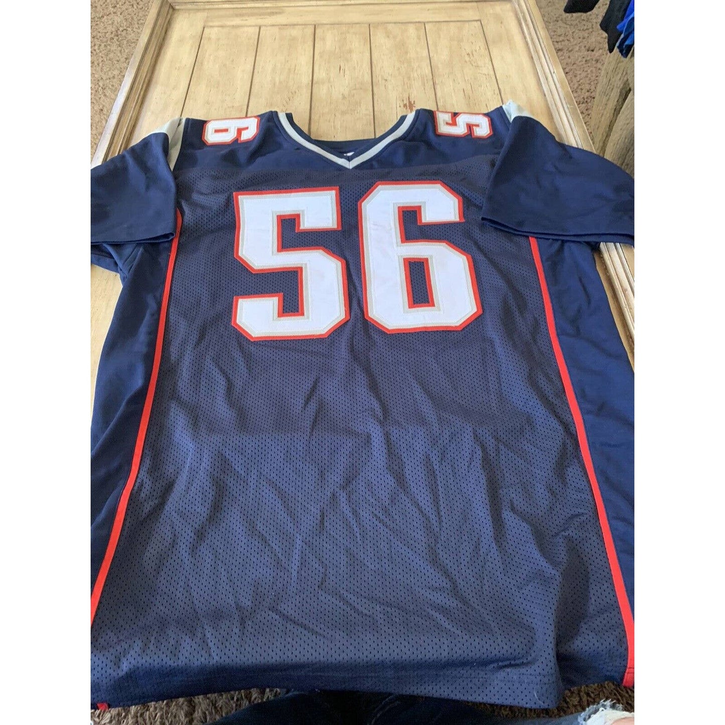 Andre Tippett Autographed/Signed Jersey New England Patriots HOF - TreasuresEvolved