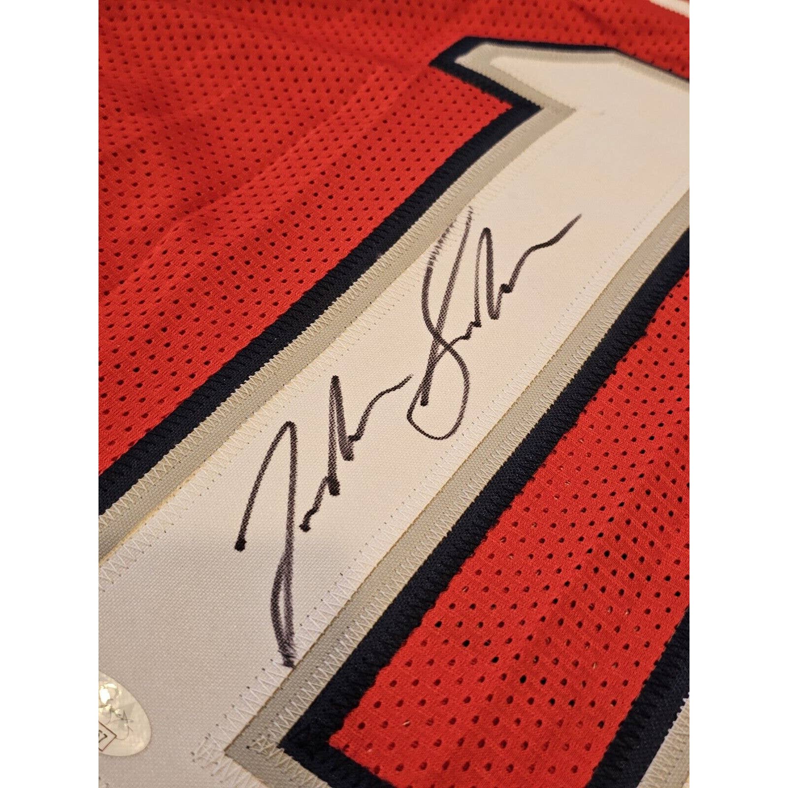 Josh Gordon Autographed/Signed Jersey JSA COA New England Patriots - TreasuresEvolved