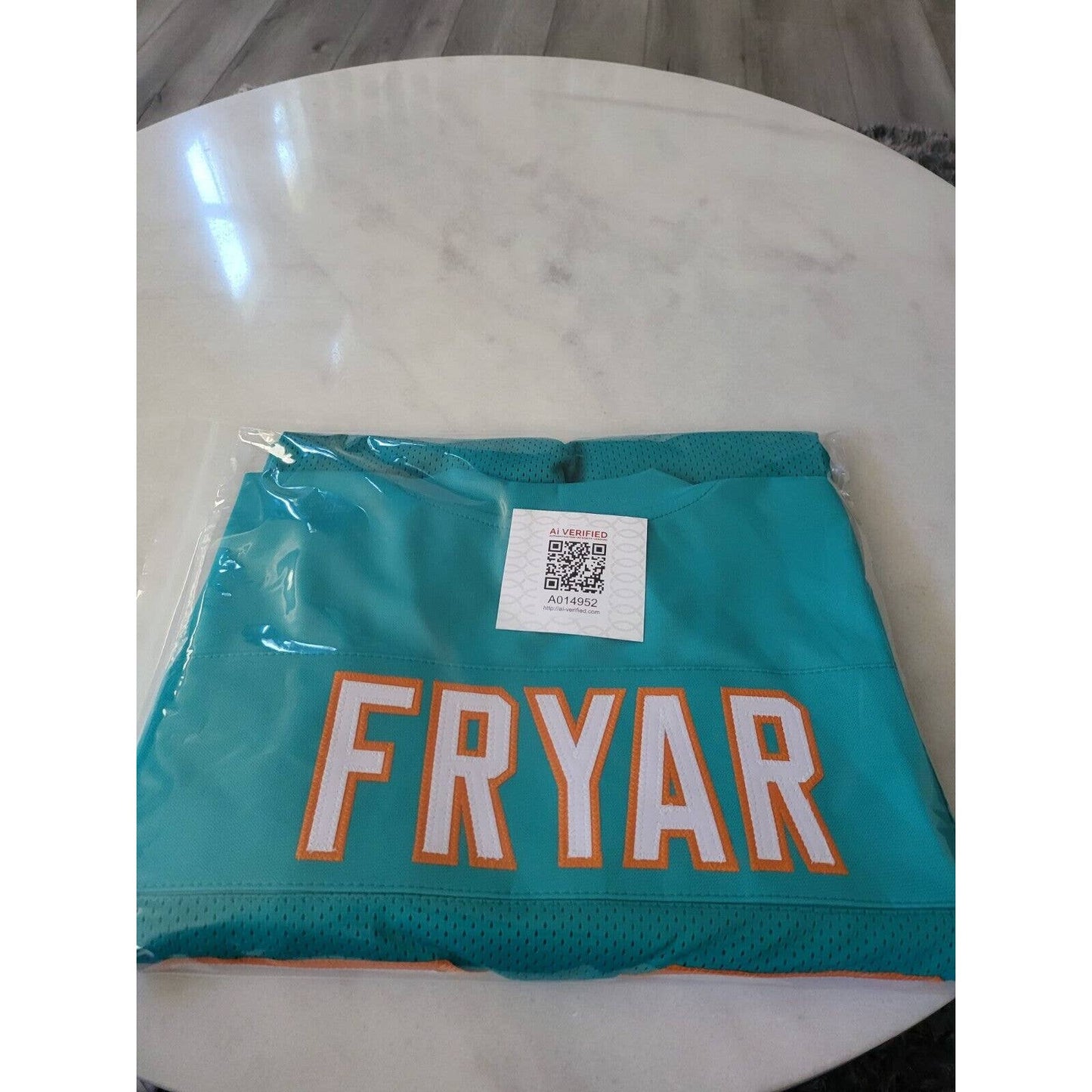 Irving Fryar Autographed/Signed Jersey COA Miami Dolphins - TreasuresEvolved