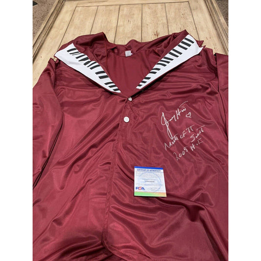 Jimmy Hart Autographed/Signed Jacket PSA/DNA COA Mouth Of The South - TreasuresEvolved