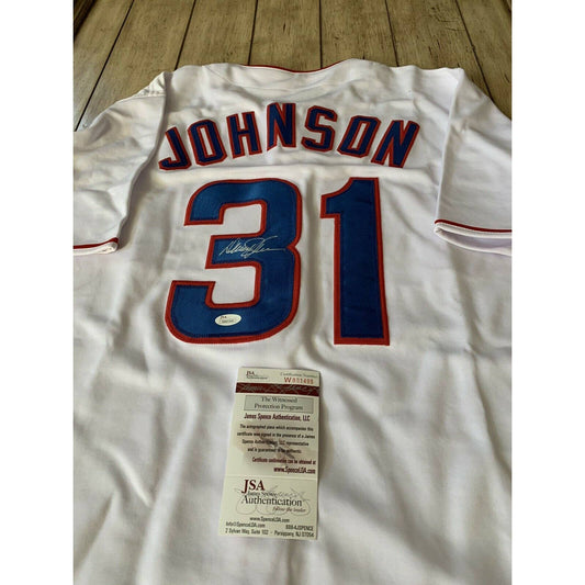 Davey Johnson Autographed/Signed Jersey JSA COA Chicago Cubs - TreasuresEvolved