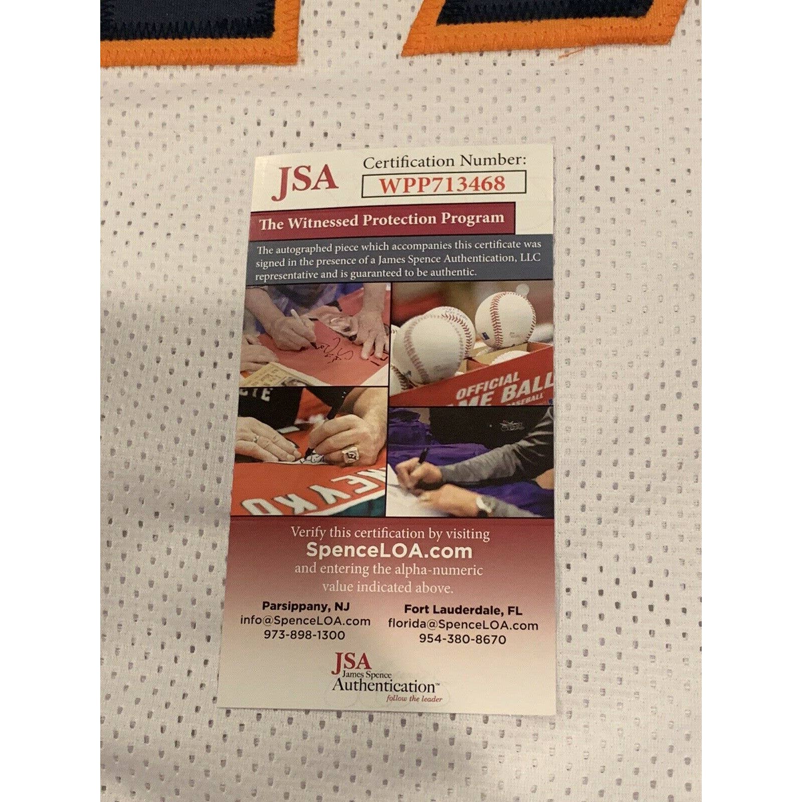 Daesean Hamilton Autographed/Signed Jersey JSA COA Denver Broncos - TreasuresEvolved
