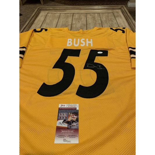 Devin Bush Autographed/Signed Jersey JSA COA Pittsburgh Steelers - TreasuresEvolved