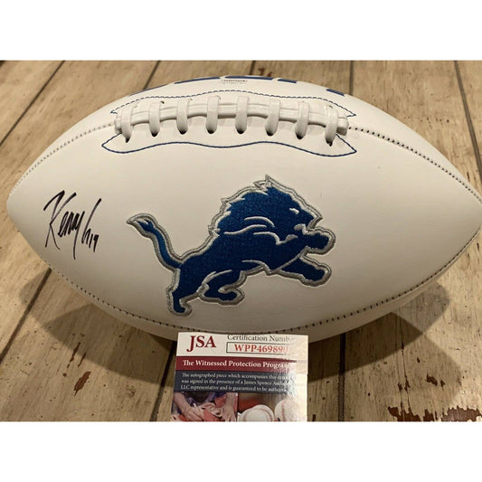 Kenny Golladay Autographed/Signed Football JSA COA Detroit Lions - TreasuresEvolved