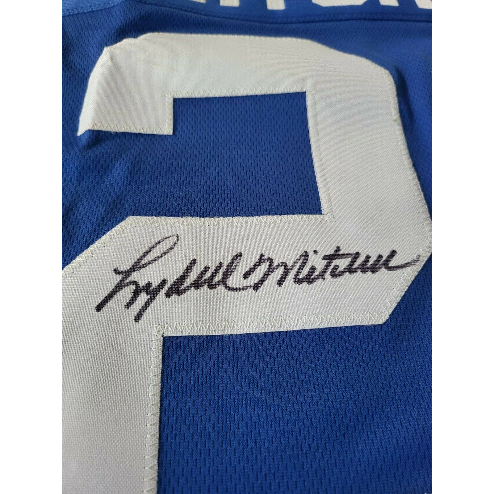 Lydell Mitchell Autographed/Signed Jersey JSA COA Indianapolis Colts - TreasuresEvolved