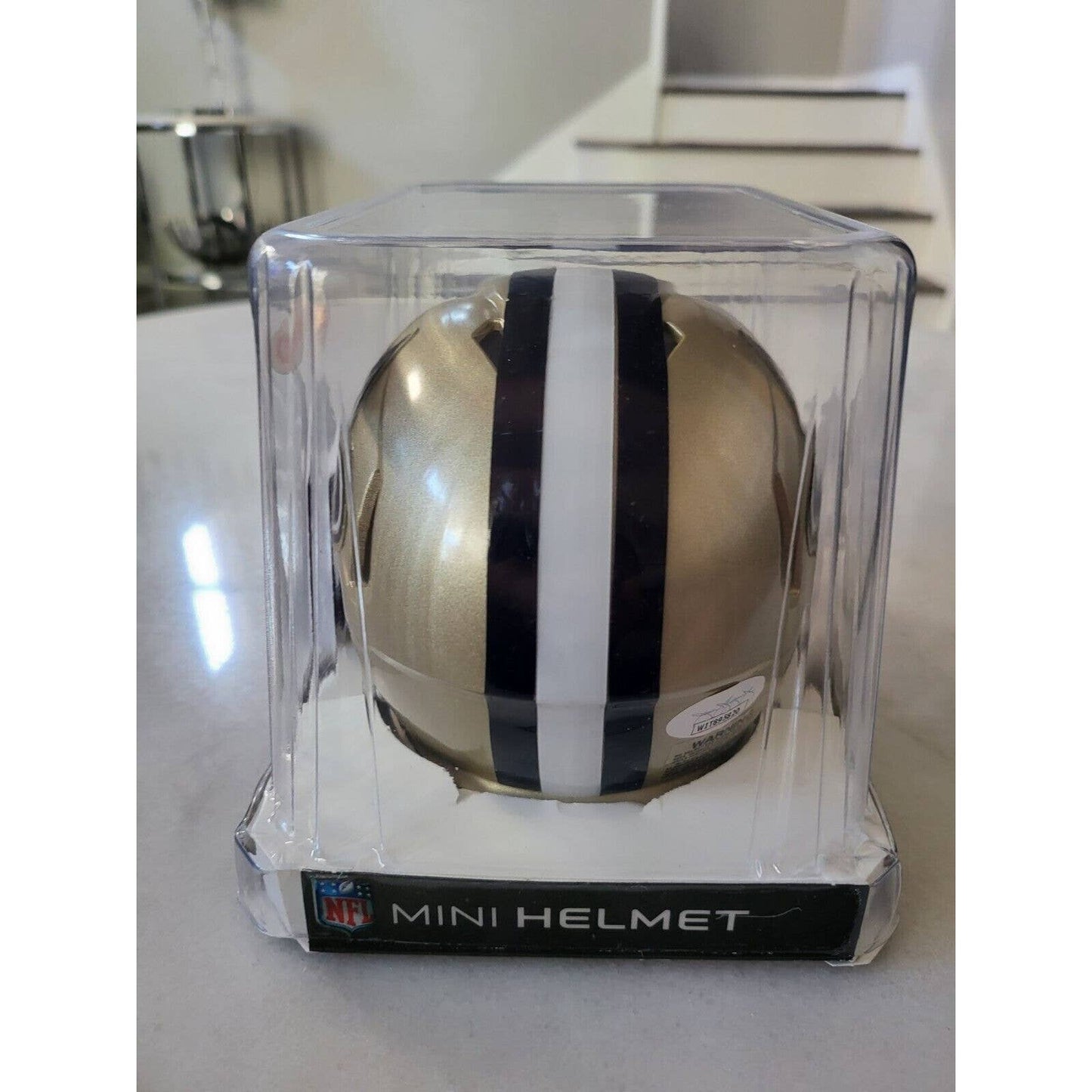 Willie Roaf Autographed/Signed Mini Helmet JSA New Orleans Saints HOF - TreasuresEvolved