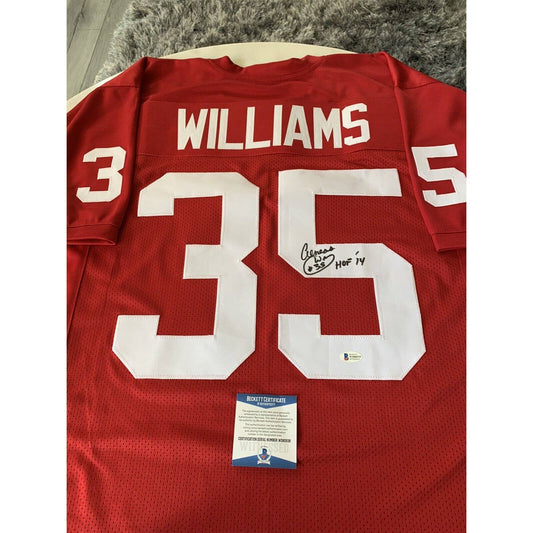 Aeneas Williams Autographed/Signed Jersey Beckett COA Arizona Cardinals Chicago - TreasuresEvolved
