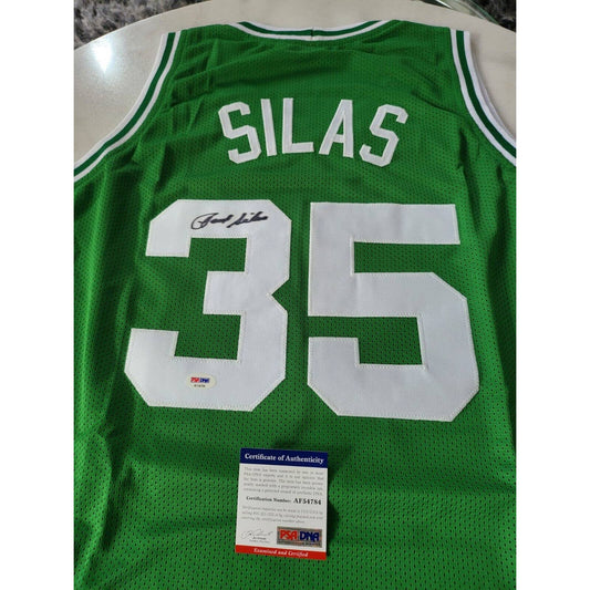 Paul Silas Autographed/Signed Jersey PSA/DNA COA Boston Celtics - TreasuresEvolved