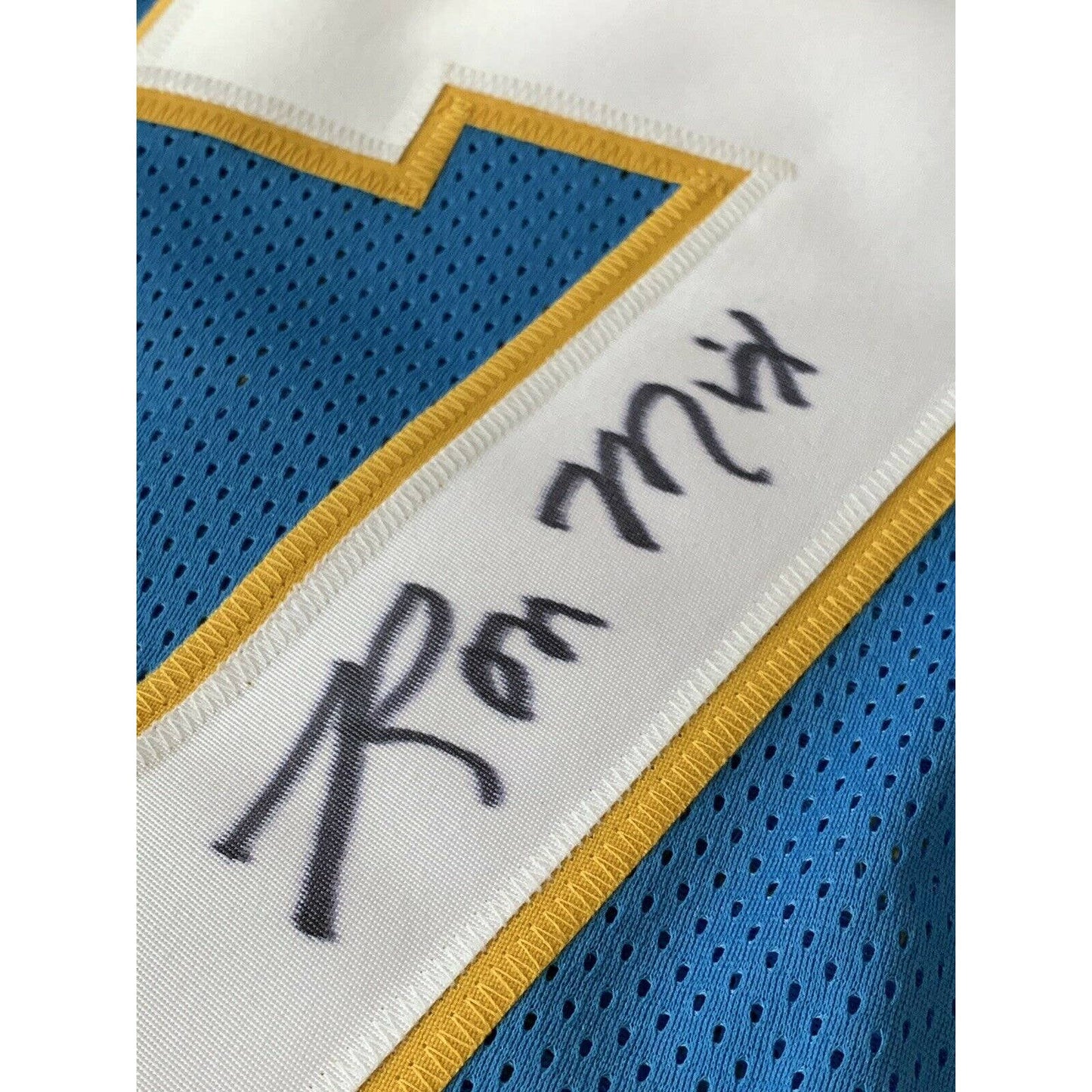 Ron Mix Autographed/Signed Jersey Beckett COA San Diego Chargers Los Angeles - TreasuresEvolved