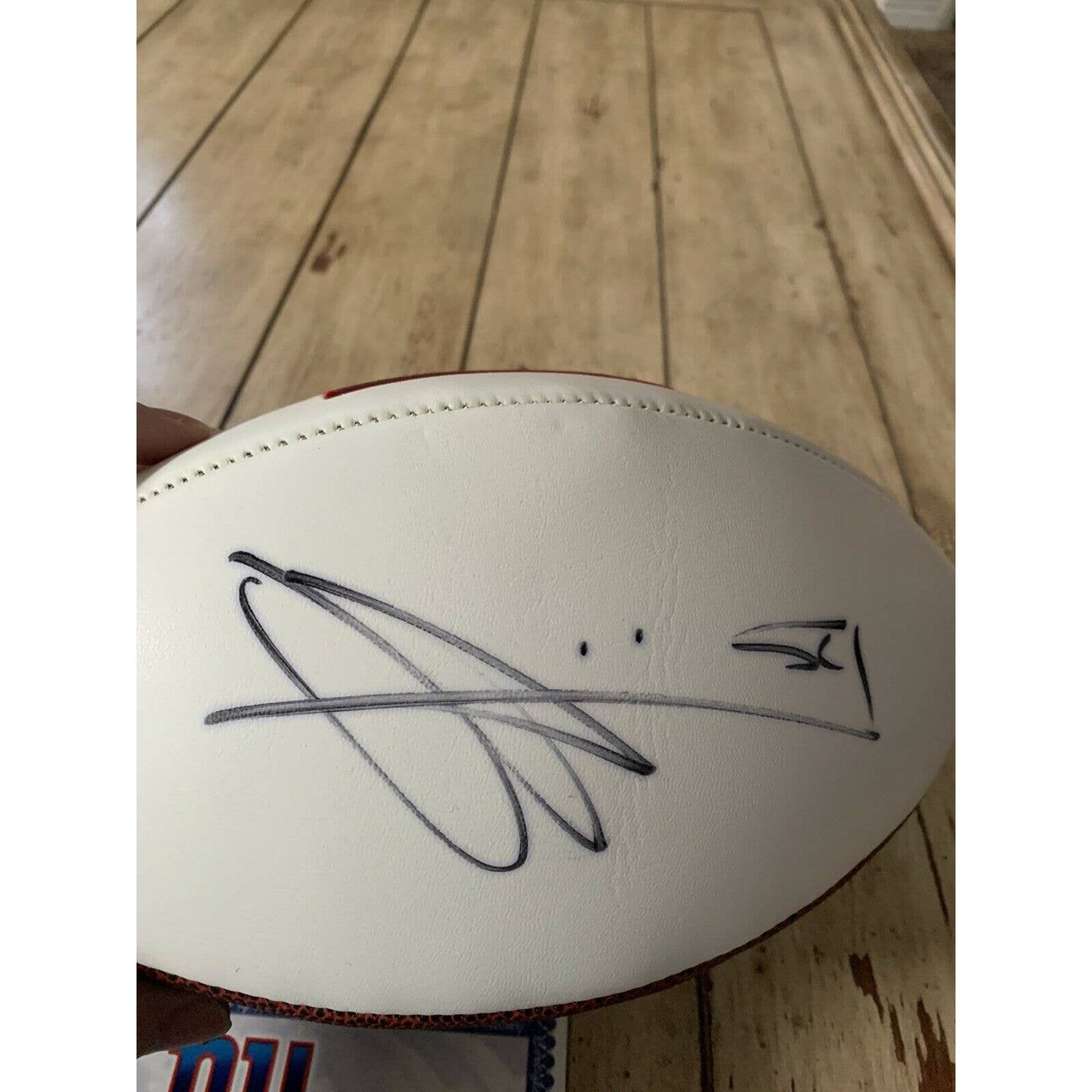 Olivier Vernon Autographed/Signed Football COA New York Giants - TreasuresEvolved