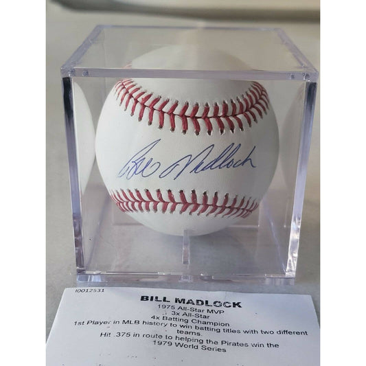 Bill Madlock Autographed/Signed Baseball TRISTAR - TreasuresEvolved