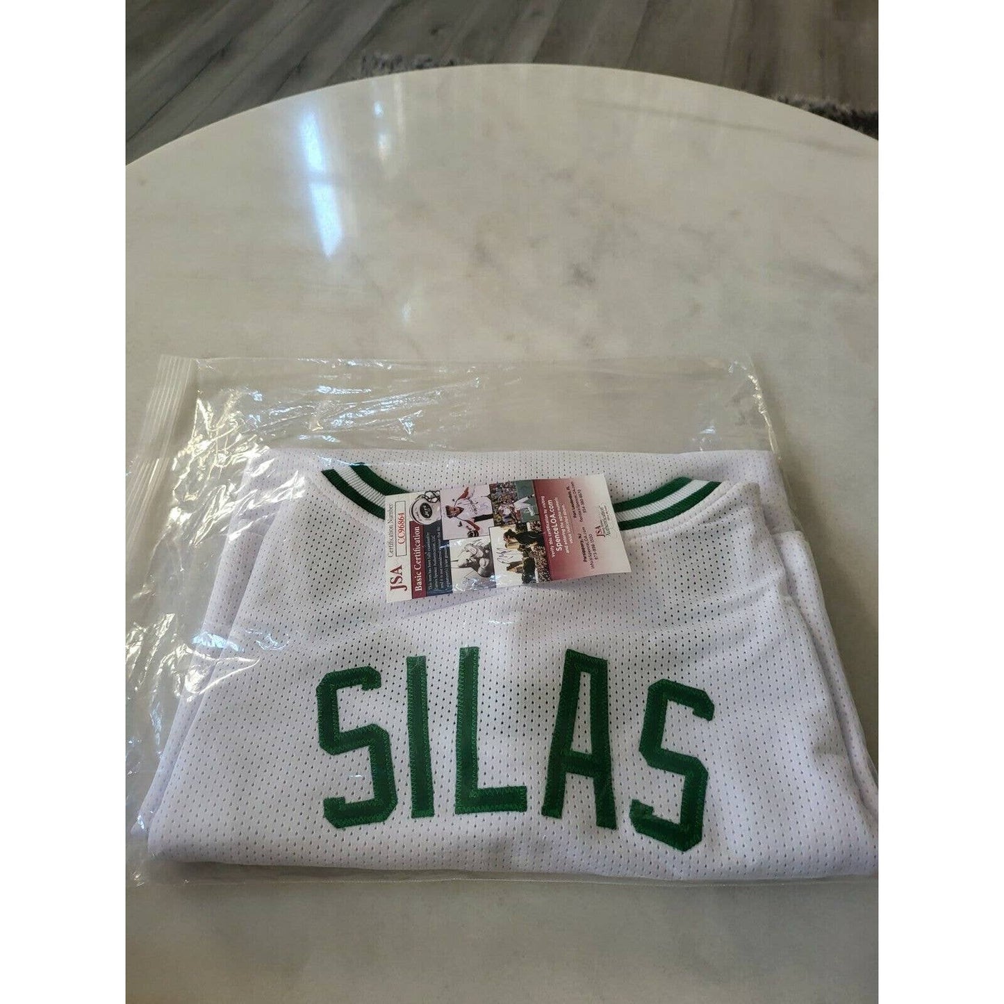Paul Silas Autographed/Signed Jersey JSA COA Boston Celtics - TreasuresEvolved