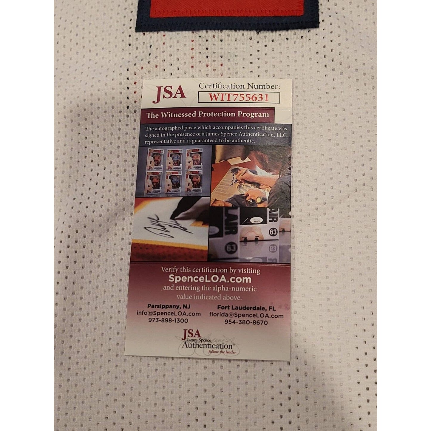 Christian Laettner Autographed/Signed Jersey JSA COA Duke Team USA PLEASE READ - TreasuresEvolved