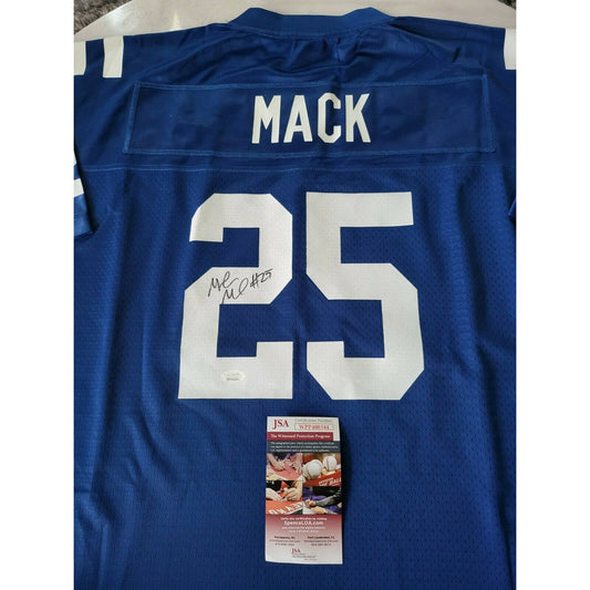 Marlon Mack Autographed/Signed Jersey JSA COA Indianapolis Colts - TreasuresEvolved