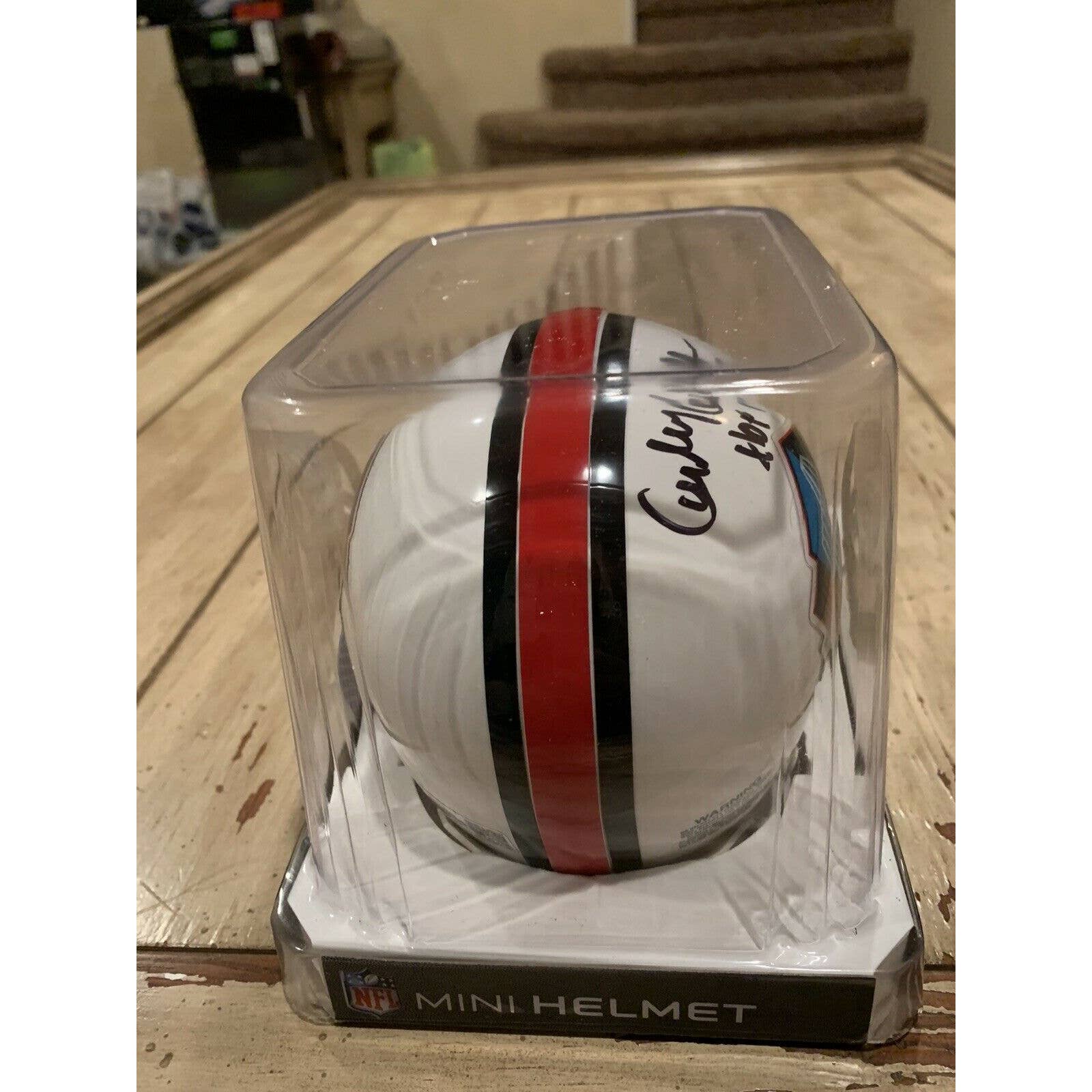 Curley Culp Autographed/Signed Mini Helmet TRISTAR COA Kansas City Chiefs HOF A - TreasuresEvolved