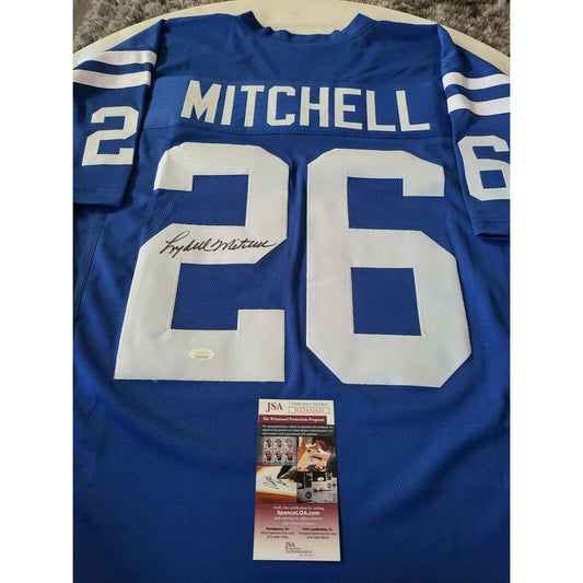 Lydell Mitchell Autographed/Signed Jersey JSA COA Indianapolis Colts - TreasuresEvolved