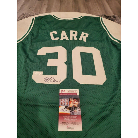 M.L. Carr Autographed/Signed Jersey JSA COA Boston Celtics ML - TreasuresEvolved