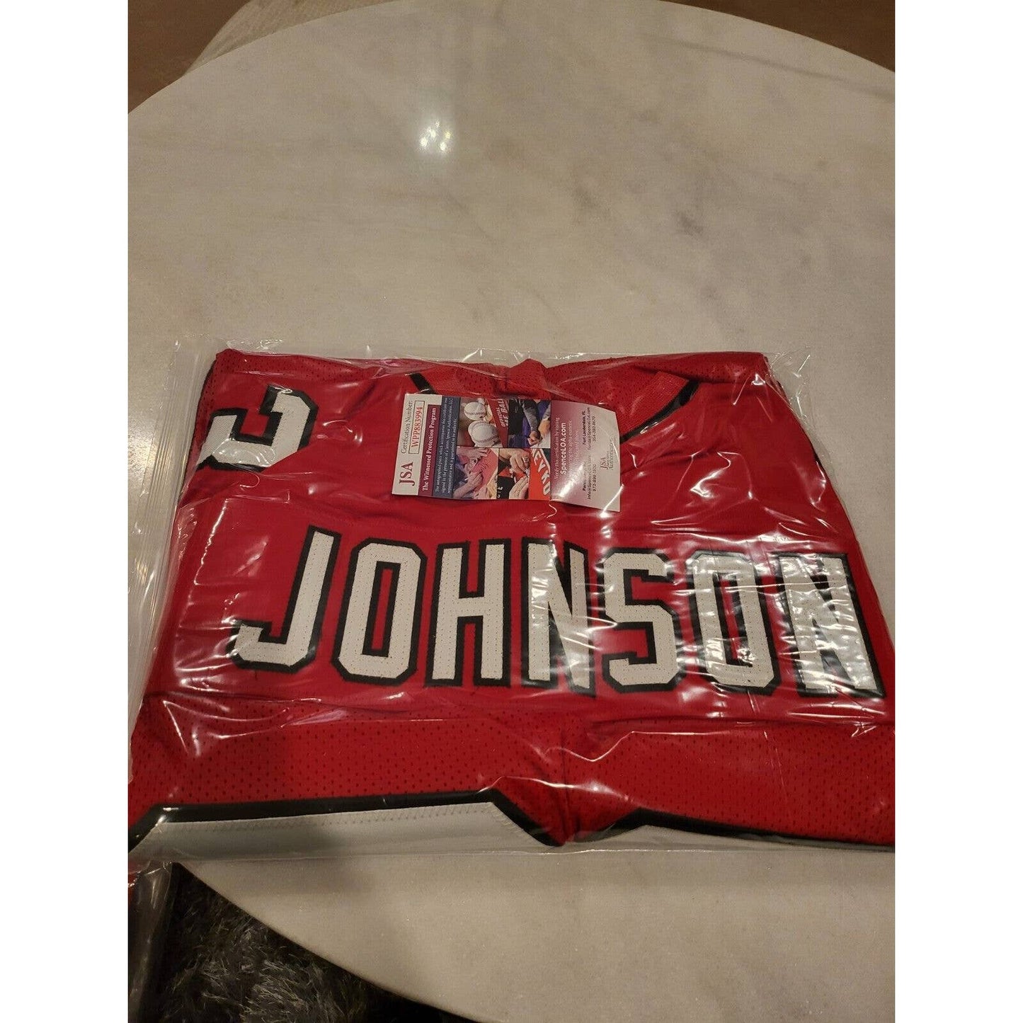 Chris Johnson Autographed/Signed Jersey JSA COA Arizona Cardinals - TreasuresEvolved