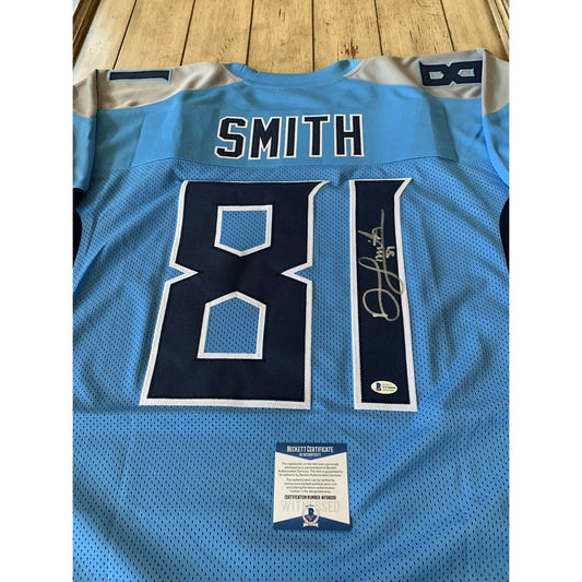 Jonnu Smith Autographed/Signed Jersey COA Tennessee Titans - TreasuresEvolved