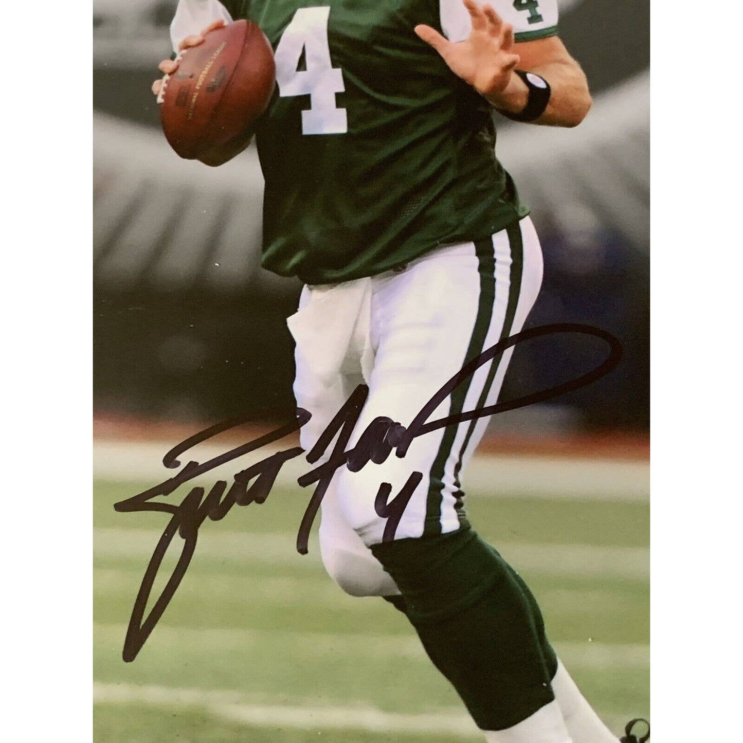 Brett Favre Autographed/Signed 8x10 Photo NY New York Jets - TreasuresEvolved