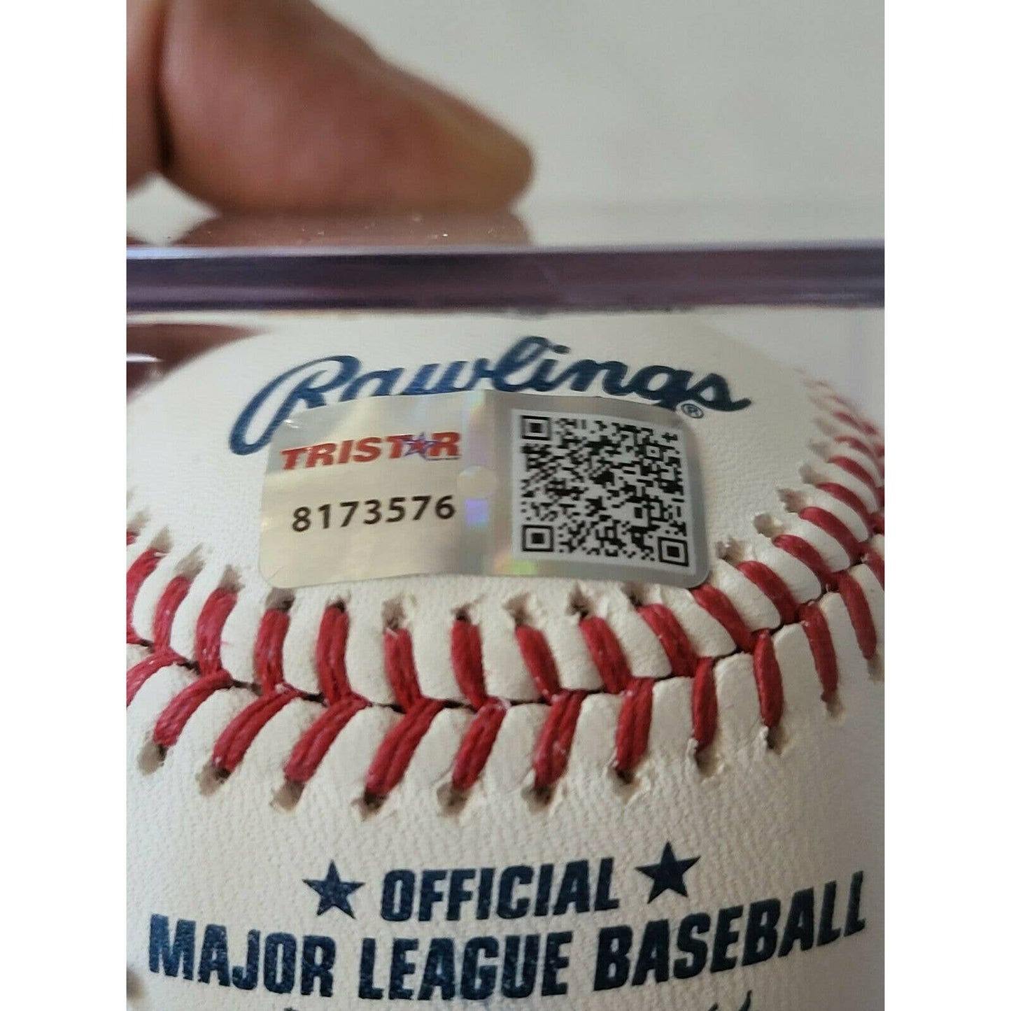 Chris Chambliss Autographed/Signed Baseball TRISTAR - TreasuresEvolved